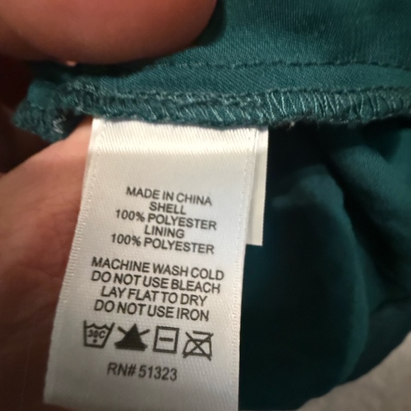 Teal Spaghetti Strap Top - Picture 5 of 5